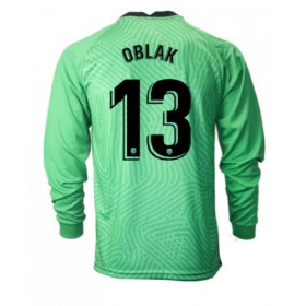 Jalkapallo Pelipaidat Atlético Madrid Jan Oblak 13 Maalivahti Paita 2020-2021 M001 Pitkähihainen